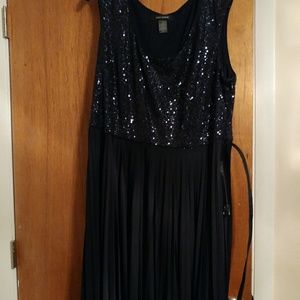 Ashley Stewart Dark Blue Dress